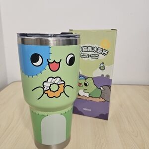 Mister Donut Taiwan x Bugcat Capoo Zombie Capoo Limited Collab Tumbler Mug